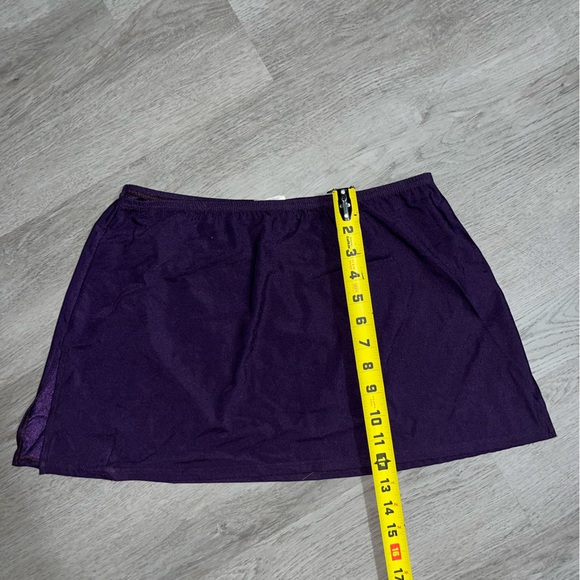 Purple Silk Skirt - Picture 4 of 4